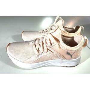 Puma Womens SoftFoam+ Peach Athletic Sneakers Size 8 Lightweight Breathable Mesh
